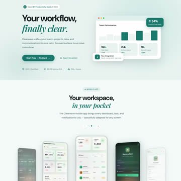 Clearwave template thumbnail